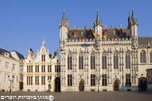 בית העירייה של העיר בריז', בלגיה