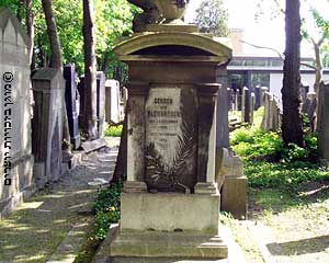 קברו של גרשון בליכרדר בבית הקברות היהודי, ברלין
