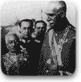 כמאל אטאטורק (שני משמאל) ורזא ח'אן פהלווי (שני מימין) נפגשים באנקרה, טורקיה, 27 ביוני 1934